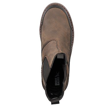 Eddie Bauer Tradesman Men's Steel Toe Slip-On Work Boots