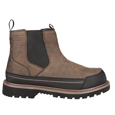 Eddie Bauer Tradesman Men's Steel Toe Slip-On Work Boots