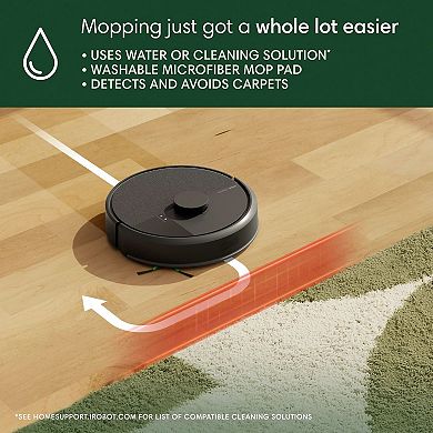 iRobot® Roomba 106 Combo Robot Vacuum And Mop With AutoEmpty Dock