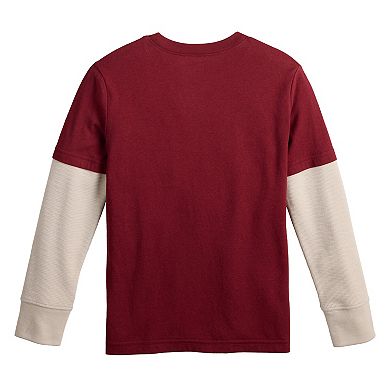 Boys 4-12 Jumping Beans® Thermal Skater Graphic Tee