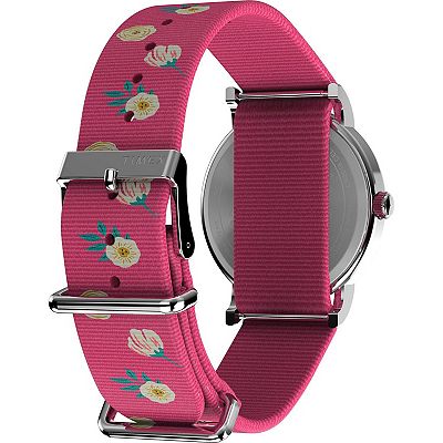 Timex® Weekender x Peanuts® Snoopy & Woodstock Women's Floral