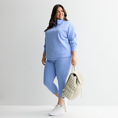 Plus Size Tek Gear® UltraComfort Quarter Zip Pullover