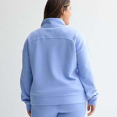 Plus Size Tek Gear® UltraComfort Quarter Zip Pullover