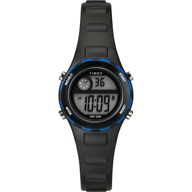Timex® Kids' Digital Resin Strap Watch - TW2W92400JT, Boy's, Size: 24 mm, Black