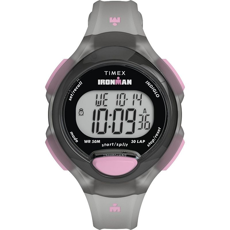 Timex® Ironman Women's Essential 30 Lap Digital Chronograph Watch - TW5M65700JT, Size: 34 mm, Black