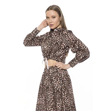 Women's ALEXIA ADMOR Gianna Button Down Poplin Shirt