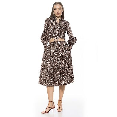 Women's ALEXIA ADMOR Gianna Button Down Poplin Shirt