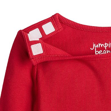 Toddler & Girls 6-12 Jumping Beans® Physical Adaptive Long Sleeve Rib Tee