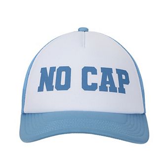 Women's No Cap Foam Trucker Hat