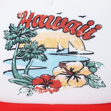 Women's Hawaii Coast Foam Trucker Hat