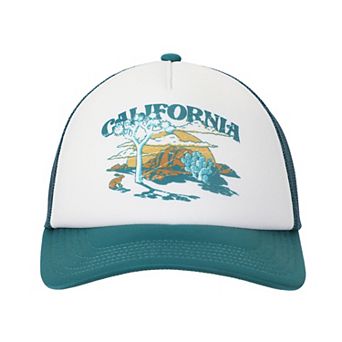 Women's California Mountains Foam Trucker Hat