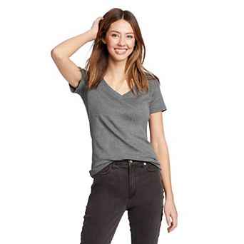 Women's Eddie Bauer Favorite V Neck Tee
