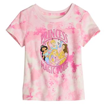 Disney Princess Jasmine, Rapunzel, Belle & Cinderella Baby & Toddler Girl Graphic Tee by Jumping Beans®