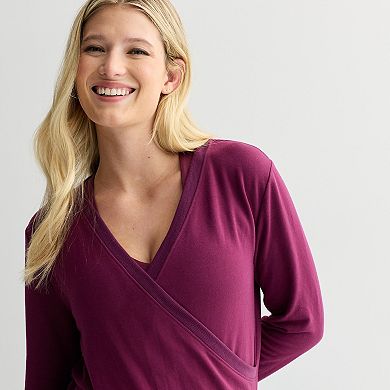 Women's Tek Gear® French Terry Wrap Pullover