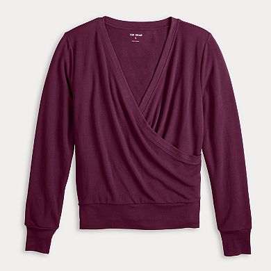 Women's Tek Gear® French Terry Wrap Pullover