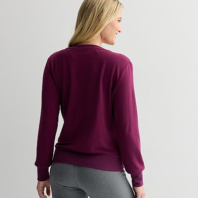 Women's Tek Gear® French Terry Wrap Pullover