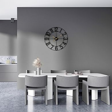 Sorbus 16-inch Large Numeral Decorative Wall Clock