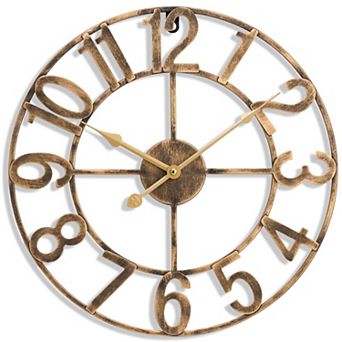 Sorbus 16-inch Large Numeral Decorative Wall Clock