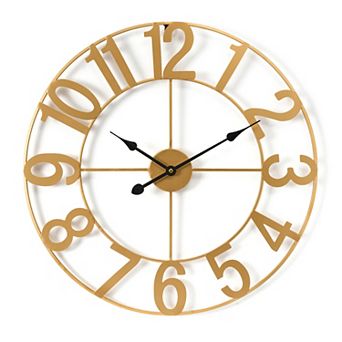 Sorbus 16-inch Large Numeral Decorative Wall Clock