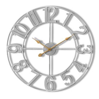 Sorbus 16-inch Large Numeral Decorative Wall Clock