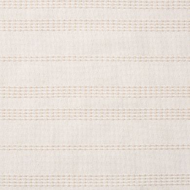 Town & Country Sophia Textured Solid Fabric Shower Curtain