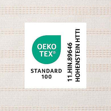 Town & Country Sophia Textured Solid Fabric Shower Curtain