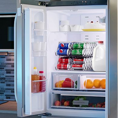 Sorbus 4 Pack Soda Can Organizer - Stackable Design, Maximize Space, Safe & Durable