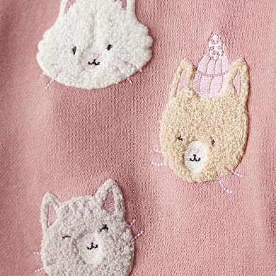 Baby Girl Carter's Cat Pullover & Pant Set