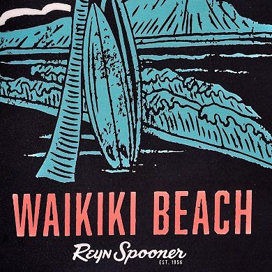 Kona Coast by Reyn Spooner 14 x 20 Waikiki Beach Wall Art
