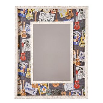 Kona Coast by Reyn Spooner Dons Ukulele Mirror Wall Decor
