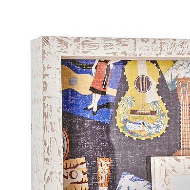 Kona Coast by Reyn Spooner Dons Ukulele Mirror Wall Decor