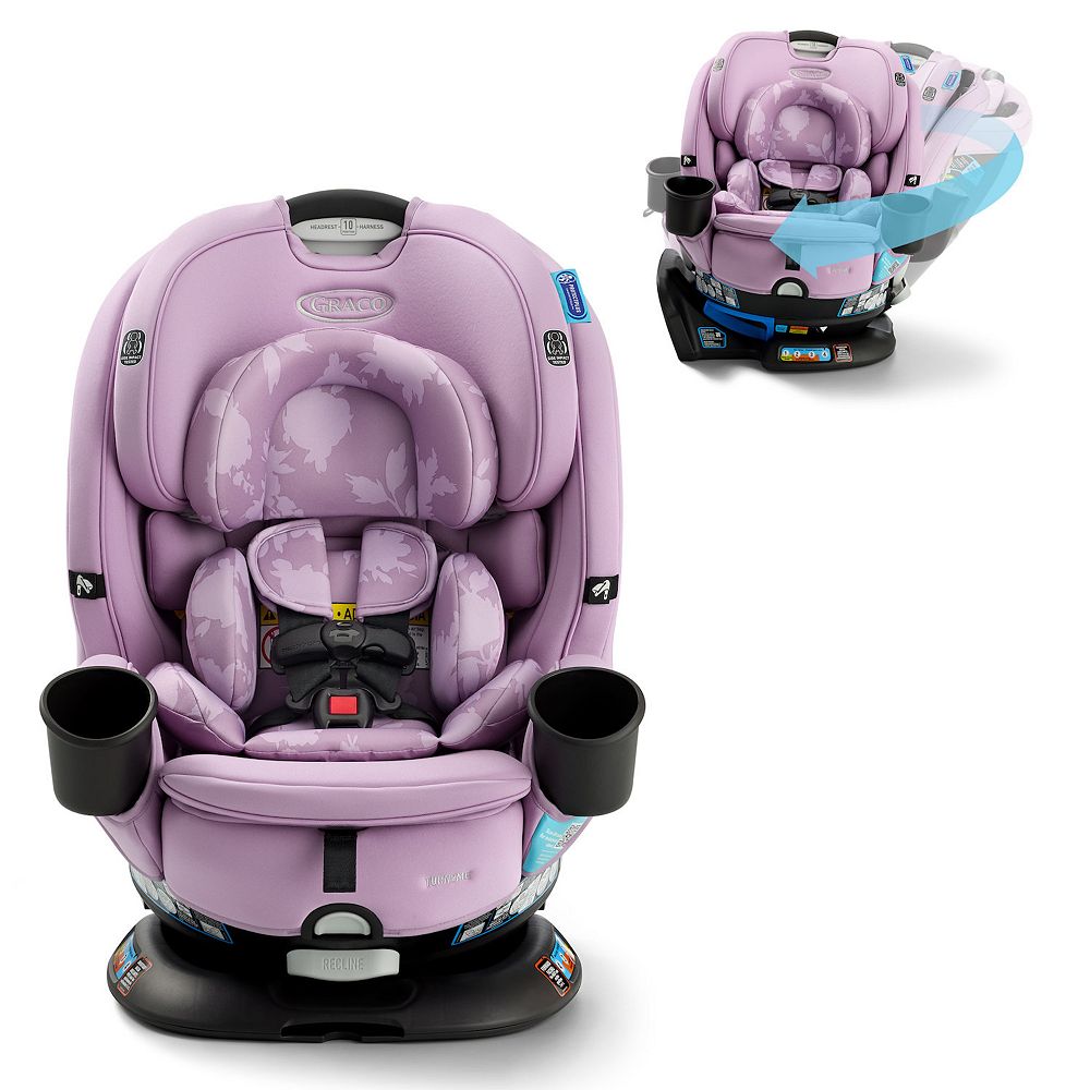 Graco Stroller Pink Car Seat And Stroller Set Graco Turn2Me 3-in-1 Rotating Car  Seat,