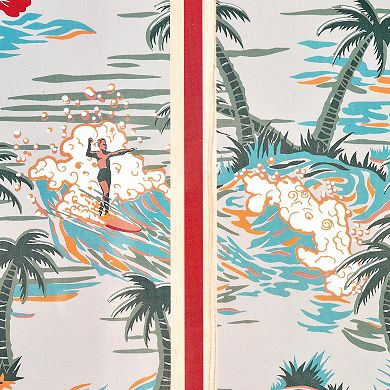 Kona Coast by Reyn Spooner 50th State Island Paradise Surfboard Wall Decor