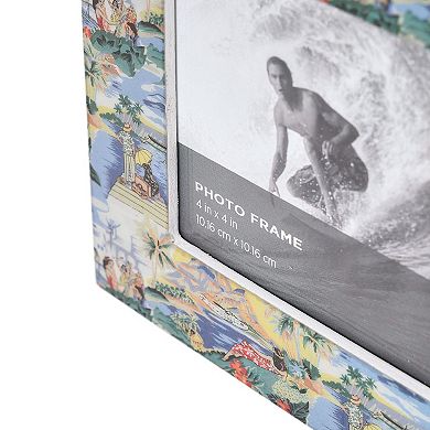 Kona Coast by Reyn Spooner Lahaina Sailor Frame & Table Decor 3-piece Set