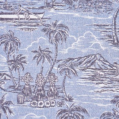 Kona Coast by Reyn Spooner Fish Palm Tree Framed Wall Art 2-piece Set