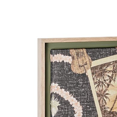 Kona Coast by Reyn Spooner Waikiki Nostalgia Framed Wall Art 2-piece Set