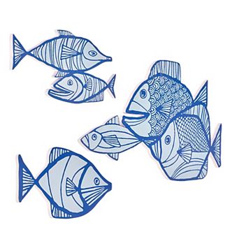 Kona Coast by Reyn Spooner Fishes Wall Decor 3 pc Set