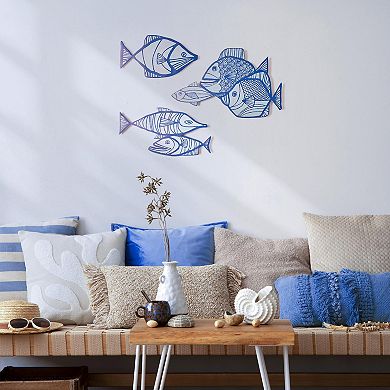 Kona Coast by Reyn Spooner Fishes Wall Decor 3-piece Set