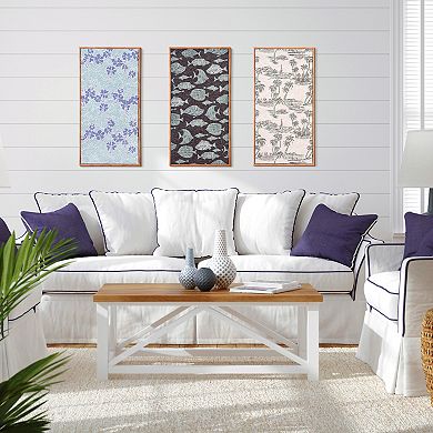 Kona Coast by Reyn Spooner 50th State Waves Wall Art Set of 3