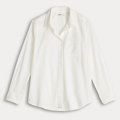 Women's Sonoma Goods For Life® Everyday Button-Up Shirt