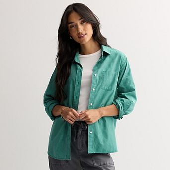 Women's Sonoma Goods For Life® Everyday Button-Up Shirt