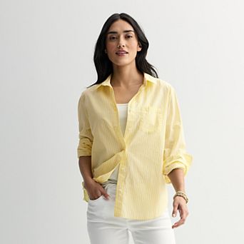 Women's Sonoma Goods For Life® Everyday Button-Up Shirt