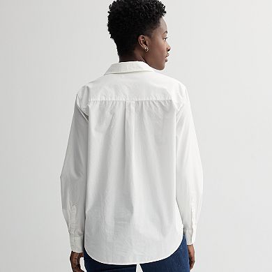 Petite Sonoma Goods For Life® Everyday Button-Up Shirt