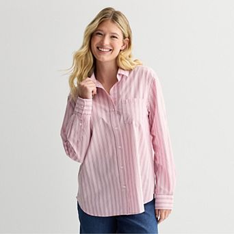 Petite Sonoma Goods For Life® Everyday Button-Up Shirt