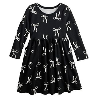 Baby & Toddler Girls Jumping Beans® Long Sleeve Jersey Dress