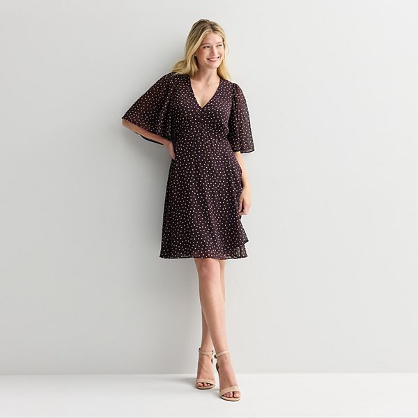 Women's Harper Rose V-Neck Polka Dot Dress