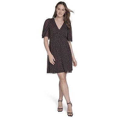 Women's Harper Rose V-Neck Polka Dot Dress