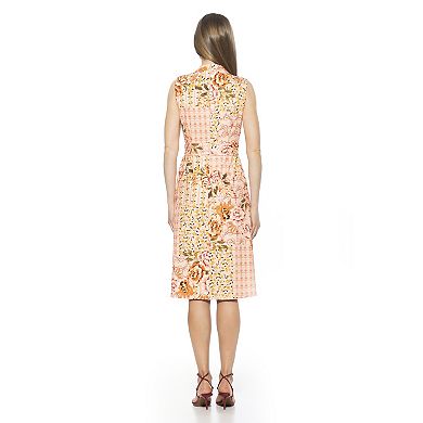 Women's ALEXIA ADMOR Dane Sleeveless Fit And Flare Dress