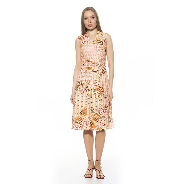 Dane Dress - Beige Floral PRINTS / S
