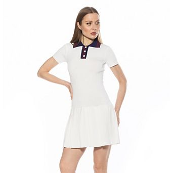 Women's ALEXIA ADMOR Rory Short Sleeve Fit & Flare Dress